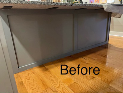 Cabinet - before