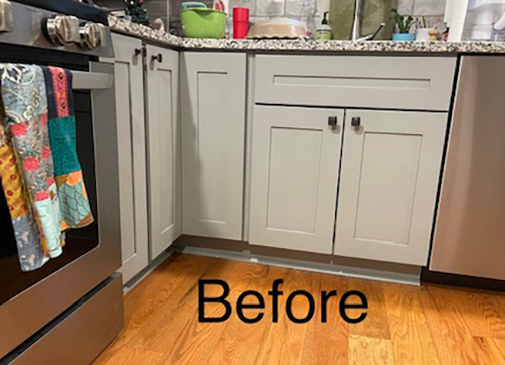 Cabinet - before